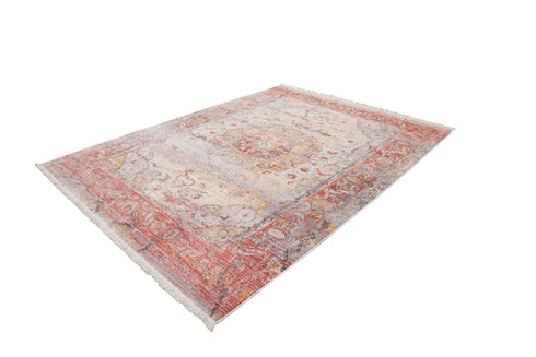 red yellow vintage rug - ADORE RUGS and FLOORING